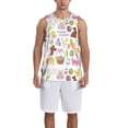 thumbnail image 6 of Rocae Happy Easter1 for Men's Basketball Jersey Lightweight and Breathable Athletic Tank Top,Quick-Drying Sports Jersey XX-Large, 6 of 9