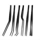 thumbnail image 1 of Juego de Pinzas de Cocina de 6 Piezas, Juego de Pinzas de Cocina de 8 Pulgadas, Pinzas de Acero Inoxidable para Chef., 1 of 5