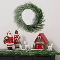 thumbnail image 2 of Kedshhgu Christmas Rattan Garland Christmas Norfolk Pine Garland Dense Real Touch Pine Garland Ornament for Mantle, Table, Fireplace, Indoor, Outdoor Christmas Decoration, 2 of 9