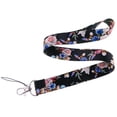 thumbnail image 1 of CB1457 Flowers Lanyard For Keychain ID Card Cover Passport Student Cellphone USB Badge Holder Key Ring Neck Straps Accessories 7, 1 of 6