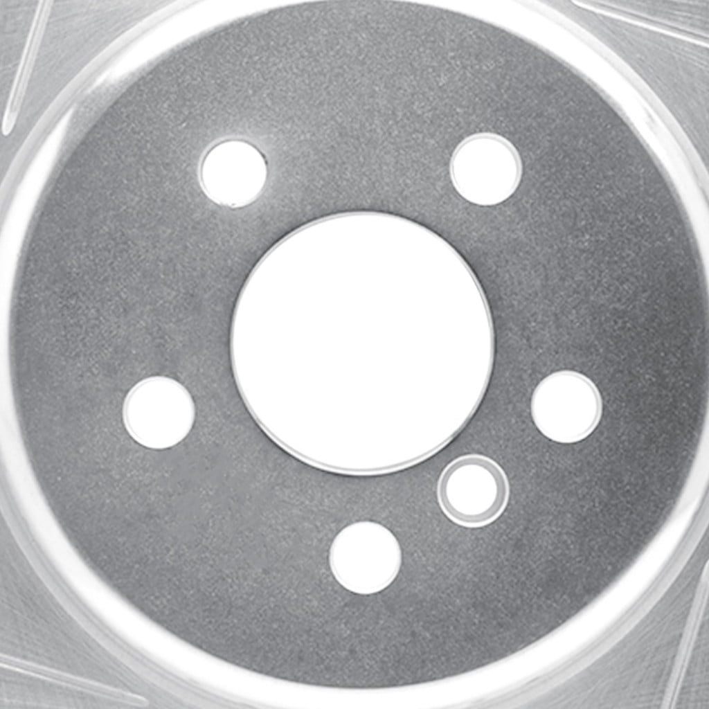 KarParts360 For BMW i4 2022 2023 2024 2025 Brake Rotor Front, Driver Side | Silver | 13.70 Inches Outside Diameter | 1.12 Inches Discard Thickness | 2.64 Inches Center Hole Diameter