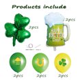 thumbnail image 5 of Cymylar Green Beer Mug Balloons Saint Patrick's Day Themed Birthday Party Decorations (10Pcs), 5 of 5