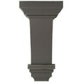 thumbnail image 2 of Ekena Millwork 4"W x 4 3/4"D x 8"H Small Jefferson Wood Vintage Decor Corbel, Reclaimed Grey, 2 of 6