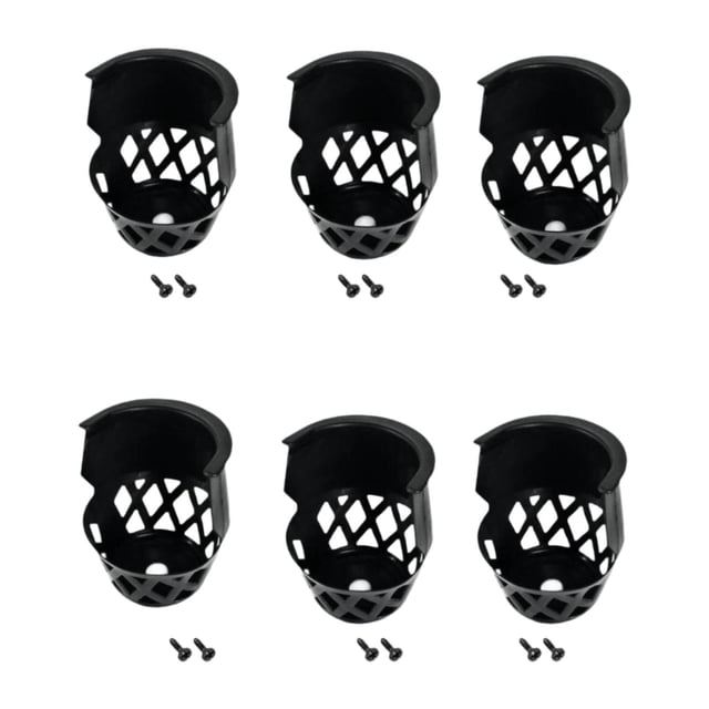 6 piezas de bolsillos para mesa de billar, bolsillos de almacenamiento para bolas de billar, bolsillo de repuesto para agujero de bola de mesa de