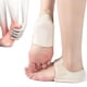 thumbnail image 3 of Paquete de 2 mujeres Hombres Cubiertas de pie Tacón transpirables Protectores Guardias Mangas de absorción de choque Soporte para caminar Pies de cuidados Suministros Color de la piel Jumpingount CE001396-02, 3 of 7