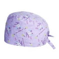 thumbnail image 1 of Casquette Bouffante Réglable en Coton à Fleurs Ours Unisexe, 1 of 10