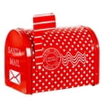 thumbnail image 1 of Caja De Hierro Para Buzón De Navidad, Caja De Regalo De Hierro Para Niños, Caja Para Sobres, Decoraciones Navideñas Para El Jardín Y El Hogar Al Aire Libre Kearding HA039124-00, 1 of 6