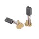 thumbnail image 1 of 1 Pair Carbon Brushes 999054 Replace for HITACHI DV14DSL DV14DL DS18DSL DS18DSAL DS18DMR DS18DL DS14, 1 of 5
