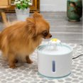 thumbnail image 3 of Dispensador de agua para mascotas, bebedero automático, conejos ecológicos para perros, gatos, pájaros ANGGREK DJCW03, 3 of 8