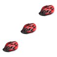 thumbnail image 3 of ZheElen Bike Helmet Taillight Riding Hat Male Rechargeable Safety Adjustable Protective Rear Light for Motorcycles Red Black 3Set, 3 of 6