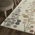 thumbnail image 2 of SAFAVIEH Soho Cahal Floral Wool Area Rug, Beige/Grey, 3'6" x 5'6", 2 of 8