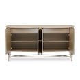 thumbnail image 5 of Michael Amini Villa Cherie Wood & Marble Sideboard in Hazelnut Brown, 5 of 14