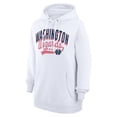 thumbnail image 2 of Women's G-III 4Her by Carl Banks  White Washington Wizards Filigree Logo Pullover Hoodie, 2 of 3