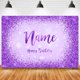 thumbnail image 1 of Nombre personalizado foto oro plata brillo fiesta de cumpleaños Banner fondos Baby Shower DIY cumpleaños fotografía telones de fondo sesión fotográfica Tan Jianjun unisex, 1 of 2