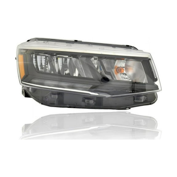 Headlight Assembly - Compatible/Replacement for '22-24 VW Volkswagen Taos S/SE - LED Without Adaptive Light System - Right Hand - Passenger - 2GJ941036