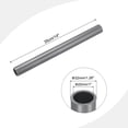 thumbnail image 2 of Uxcell Rigid Round Pipe Light Grey 0.98 x 1.26"(ID*OD) High Impact for Water Pipe Crafts Cable Sleeve, 2 of 6