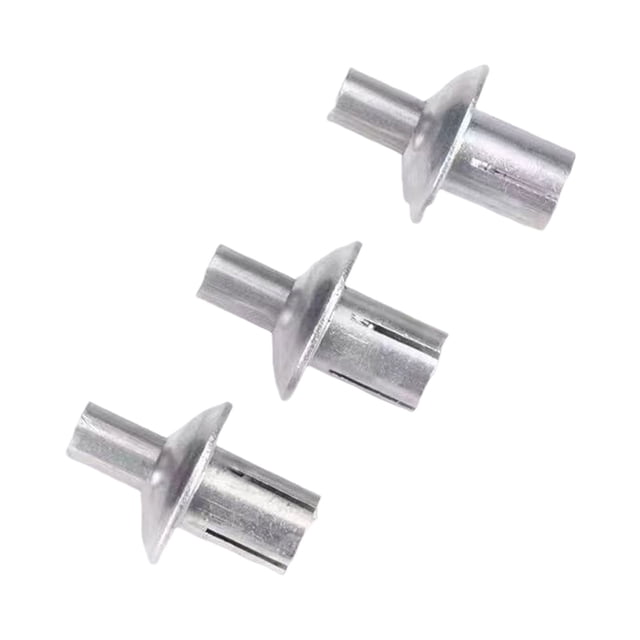 Scienceny Juego de remaches ciegos de aluminio, aleación de aluminio, 50 Uds., para Metal, plástico, madera, 50 Uds., todos los remaches con Herramientas y ferretería