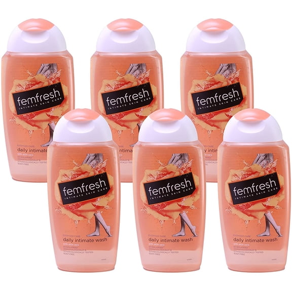 Femfresh Intimate Hygiene Daily Intimate Wash 250MlPack of 6
