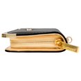 thumbnail image 5 of Women's Black Glossy Patent Leather Wallet With Card Holder Organizers and Convertible Vegan Leather Strap Wristlet, 5 of 6