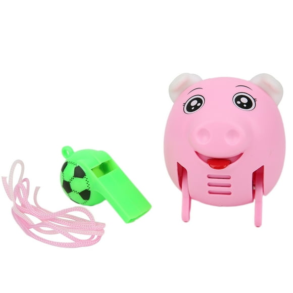 Yazoeia Cute Electric Piggy Walking Lighting Music Pet Pig Voice-control Toy with Whistle for KidsPink MY320-5989
