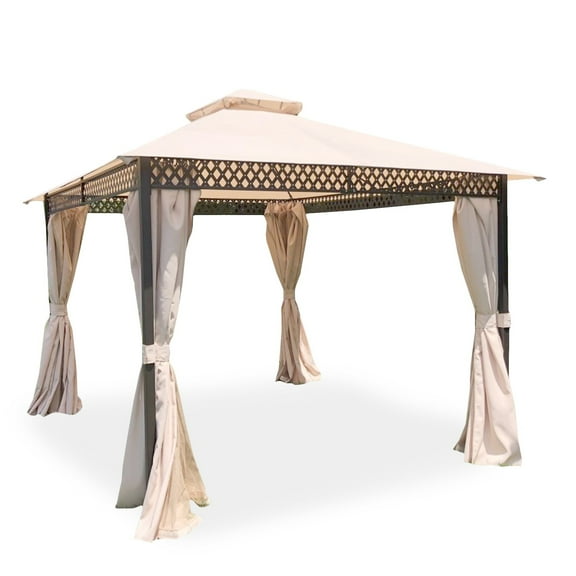 Garden Winds Replacement Canopy Top Cover for 10 x 12 WS-2016 Gazebo - Riplock 350