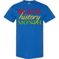 thumbnail image 3 of Inktastic Black History Month Red, Green, Yellow T-Shirt, 3 of 5
