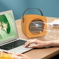 thumbnail image 3 of Pequeño ventilador de enfriador de aire evaporativo USB recgable Purificador personal Humidificador Aire acondicionado portátil pa dormitorio , perfecl Aire acondicionado portátil, 3 of 8