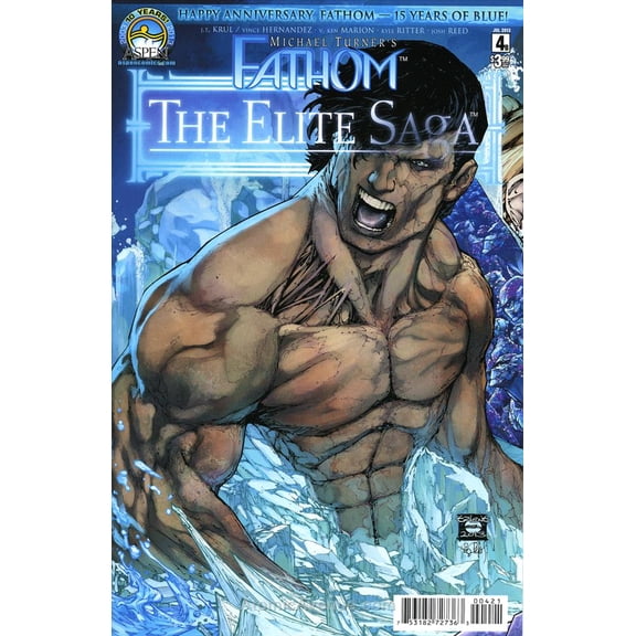 Fathom (Michael Turner's ): The Elite Saga #4B VF ; Aspen Comic Book