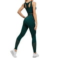 thumbnail image 1 of Conjunto de sujetador deportivo y leggings para mujer - Pantalones cortos de yoga, poliéster y spandex, cintura alta - Tallas S-XL, 1 of 6
