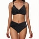 thumbnail image 2 of Traje de baño de dos piezas Tankini para mujer, estilo conservador de primavera, con falda de color liso y abertura en la parte delantera, tankinis para mujer, trajes de baño de dos piezas para mujer,, 2 of 7