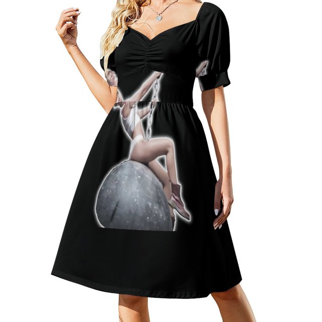 Wrecking Ball - Nicholas Cage - Nick Cage - Nic Vestido de manga corta vestido de noche de lujo para mujer vestidos de ceremonia