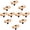 Beach Wood, variant on HDJNal 10Pcs Solid Wood Bar Handle for Cabinets and Drawers Single hole, Natural Beach Wood Pull with Black Base, Easy Install Modern Handle for Dresser, Wardrobe, Furniture Door