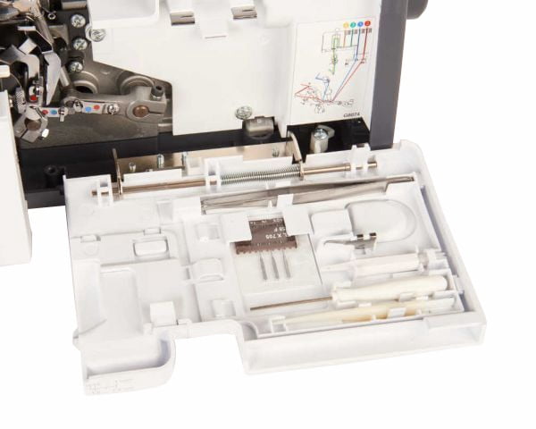 Bernette Funlock B44 Overlock Serger Machine including 15 Stitches and Needle Threader