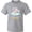 Athletic Heather, variant on Inktastic Grandma's Ray Of Sunshine Cute Elephants Rainclouds and Sun Youth T-Shirt