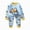 A1-Light Blue, variant on Toddler Boy Clothes Baby Autumn Winter Outfit Long Sleeve T-Shirt Tops Casual Pants 2Pcs Clothing Set Cartoon Print 2PCS Set For 1t 2t 3t 4t 5t 6t Short Sets,4-5 Years