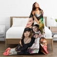 thumbnail image 6 of Blanket Millie Bobby Brown Throw Flannel Blankets Ultra-Soft Micro Fleece Blanket Warm Cozy Plush Gift for Room Decoration Sofa,Office Bed car Camp Couch Beach50"x40", 6 of 7