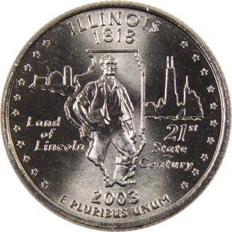 KANSAS 2005-P UNCIRCULATED ROLL QUARTERS Bison from Mint Bags