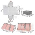 thumbnail image 5 of 25-26 Carry On Garment Bag, Large PU Leather Duffle Bag for Women, Waterproof Garment Bags for Travel with Shoe Pouch, 5 of 5