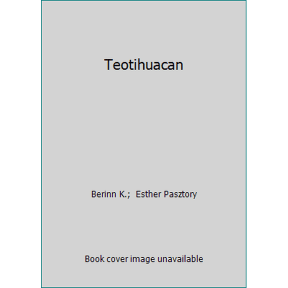 Pre-Owned Teotihuacan (Paperback) 0884010767 9780884010760