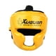 thumbnail image 2 of Casco de entrenamiento de casco de boxeo de cuero PU para adultos cubierta de cara suave y transpirable para kickboxing taekwondo Grappling MMA Amarillo, 2 of 8