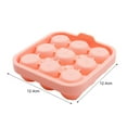 thumbnail image 6 of Mdesiwst Ice Cube Mold Rose Shape Easy to Release Silicone Removable Lid Ice Tray for Whiskey, 6 of 8