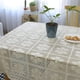 thumbnail image 2 of Xiao Hua Mantel de ganchillo floral de algodón con encaje, rectangular, para cocina, comedor, fiesta, boda, beige, 40 x 55 pulgadas, 2 of 4