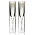 thumbnail image 1 of Double Wall Champagne Flutes Mouth Blown Reusable Glass Best, 1 of 4