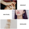 thumbnail image 4 of Heart Shape Pendant Zinc Alloy Jewelry Accessories Diy Enthusiasts Craft Making 100Pcs, 4 of 8