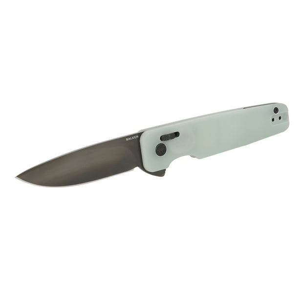 Swiss Tech Balken Crossbar Locking Lightweight Flipper Knife, with