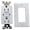 White, variant on Genmax 9443227 15A GFCI Self Test Tamper Resistant, Ivory