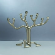 Rite Lite LTD Tree of Life Brushed Nickel Menorah