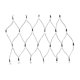 thumbnail image 1 of Red Decorativa Navideña Importadora La Merced luz LED blanca Cable Negro, 1 of 3