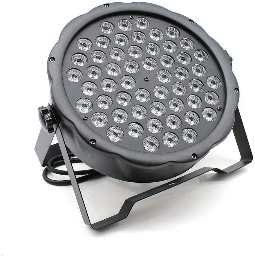 LED Stage Par Light 54 Lights 90° Up and Down Rotation3W Bulb Power IP20 for Stage KTV Wedding Banquet Music Festival