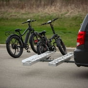 Black Widow Aluminum Double Sport Bike Carrier for eBikes or Fat Tire Bikes – 600 lb. Capacity